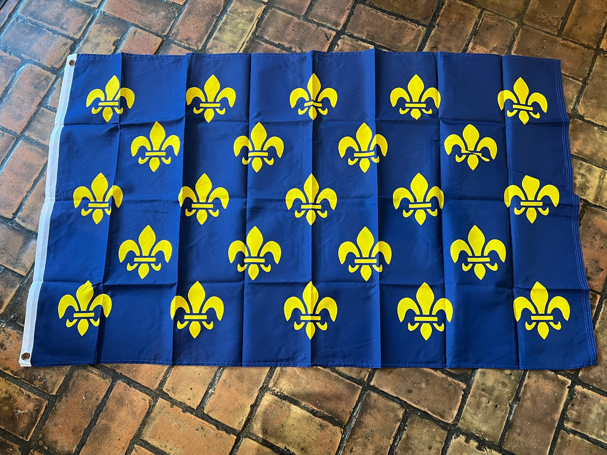 Bandera de lirio borbón
