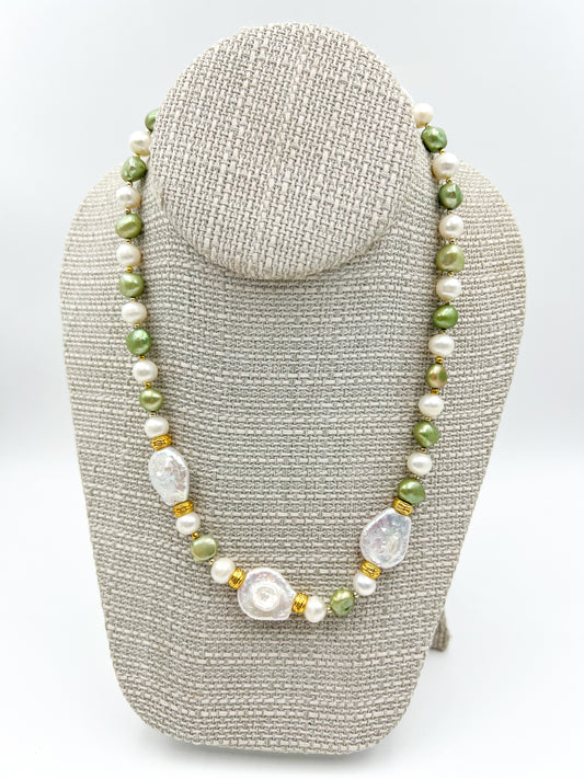 Multi Freshwater Pearl Necklace