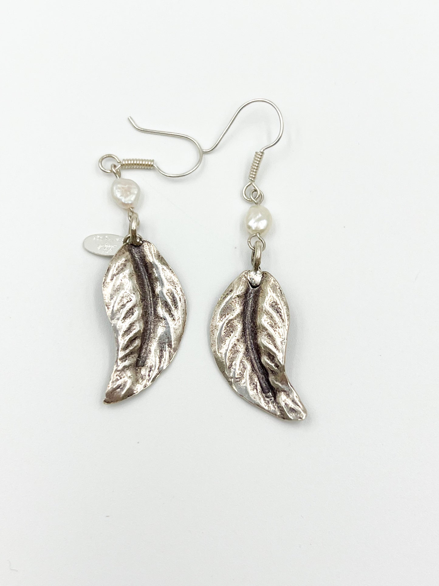 Mini Leaf Earrings