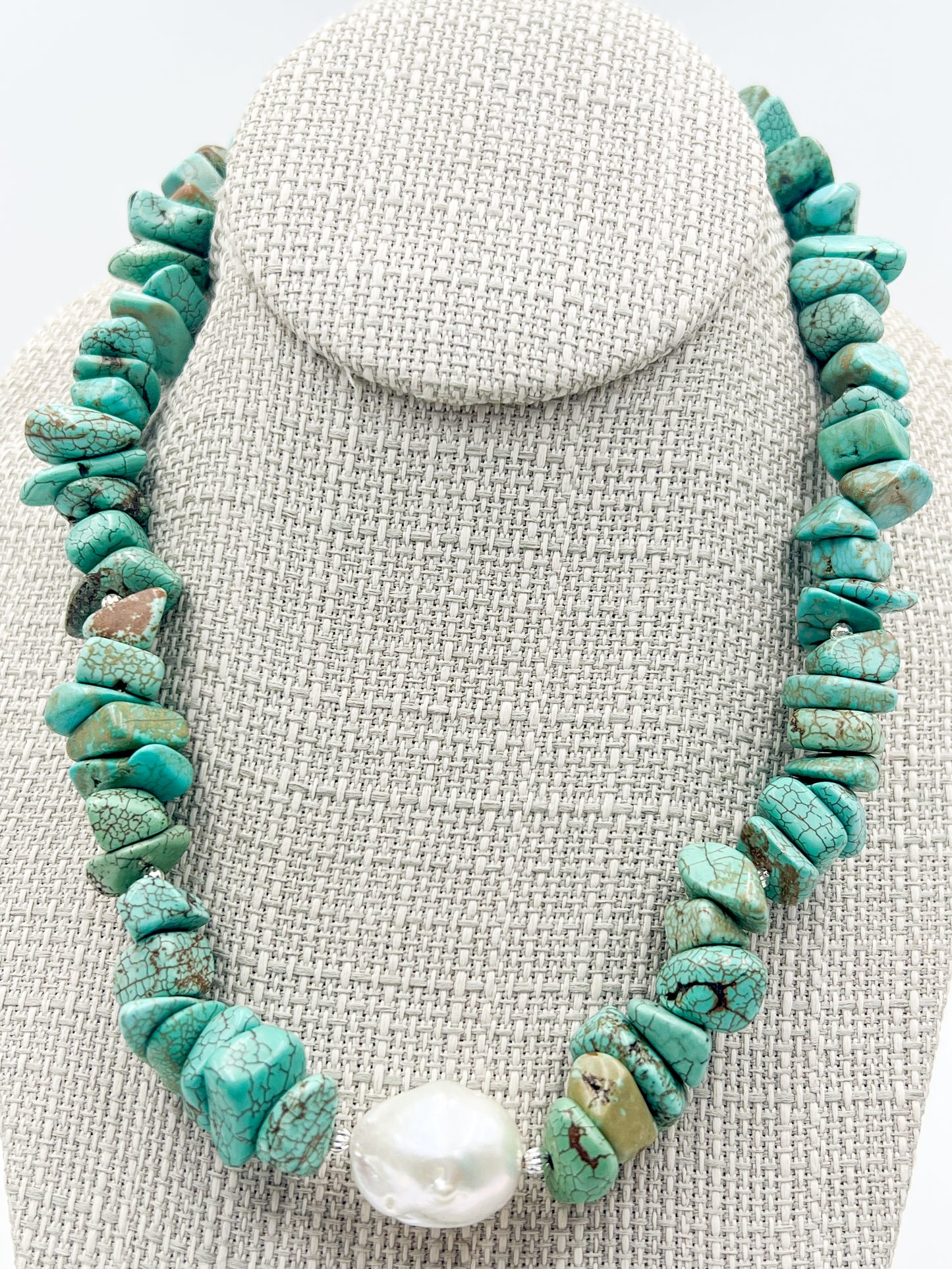 Turquoise Magnesite Necklace