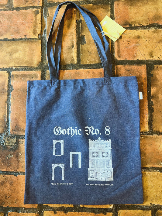 Cast Iron Gothic 8 Stove Tote Bag