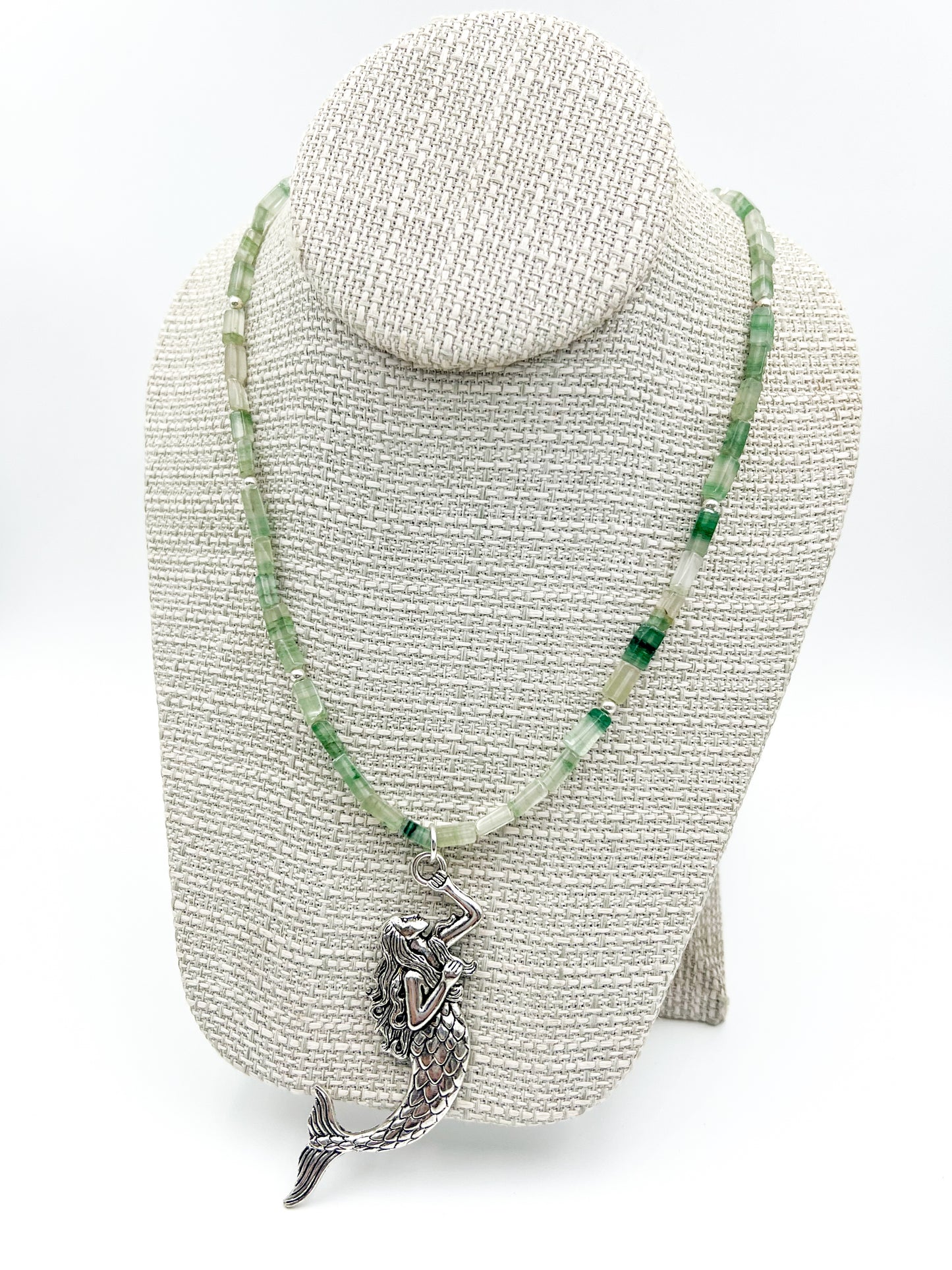 Fluorite Mermaid Necklace