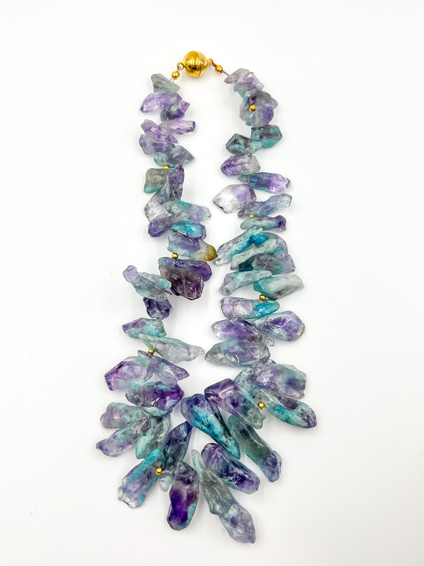 Quartz Apatite Necklace