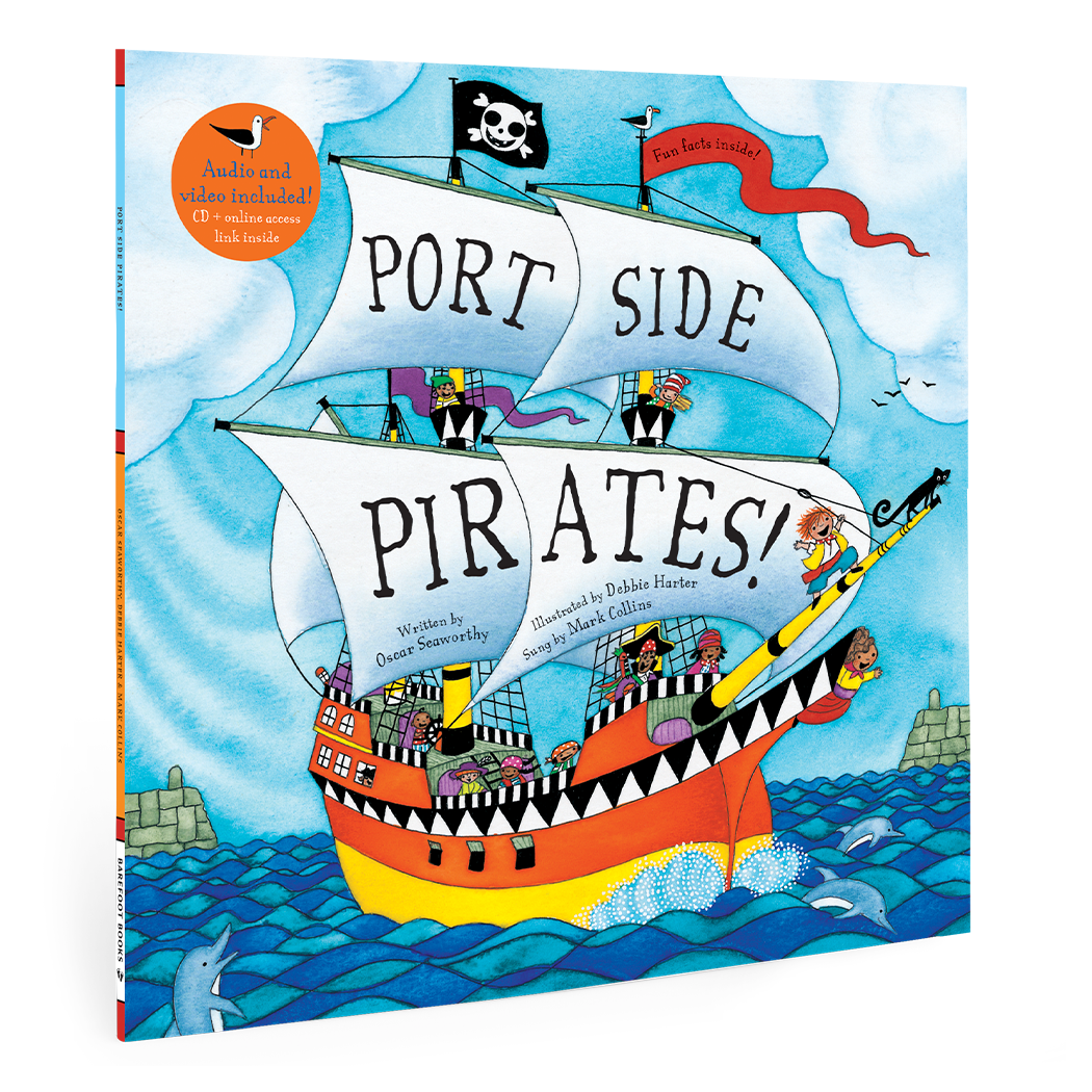 Piratas del puerto: libro de bolsillo con audio y vídeo