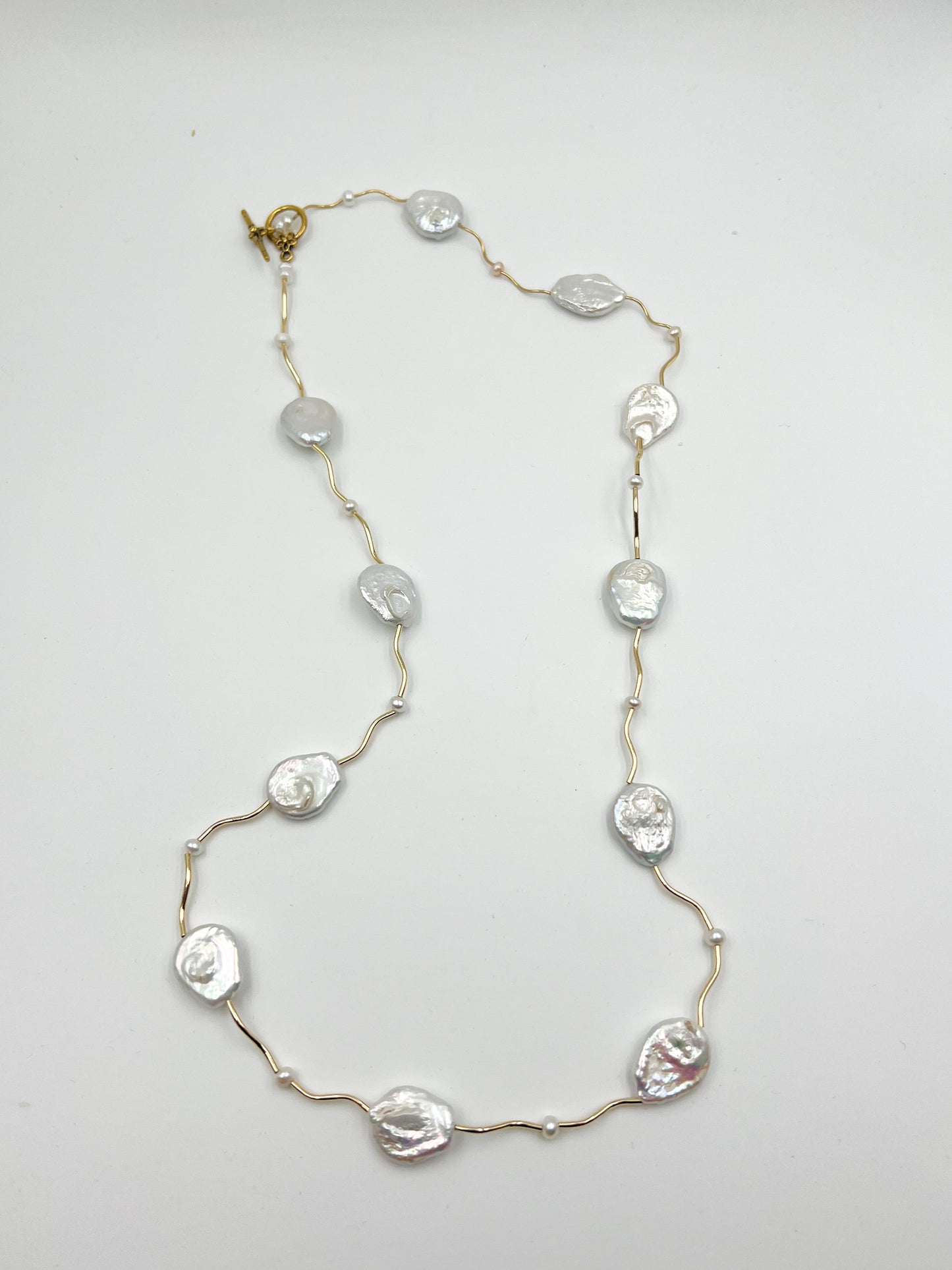 Freshwater Coin Pearl Necklace