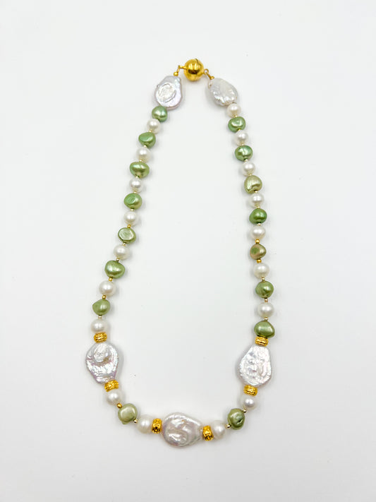Multi Freshwater Pearl Necklace