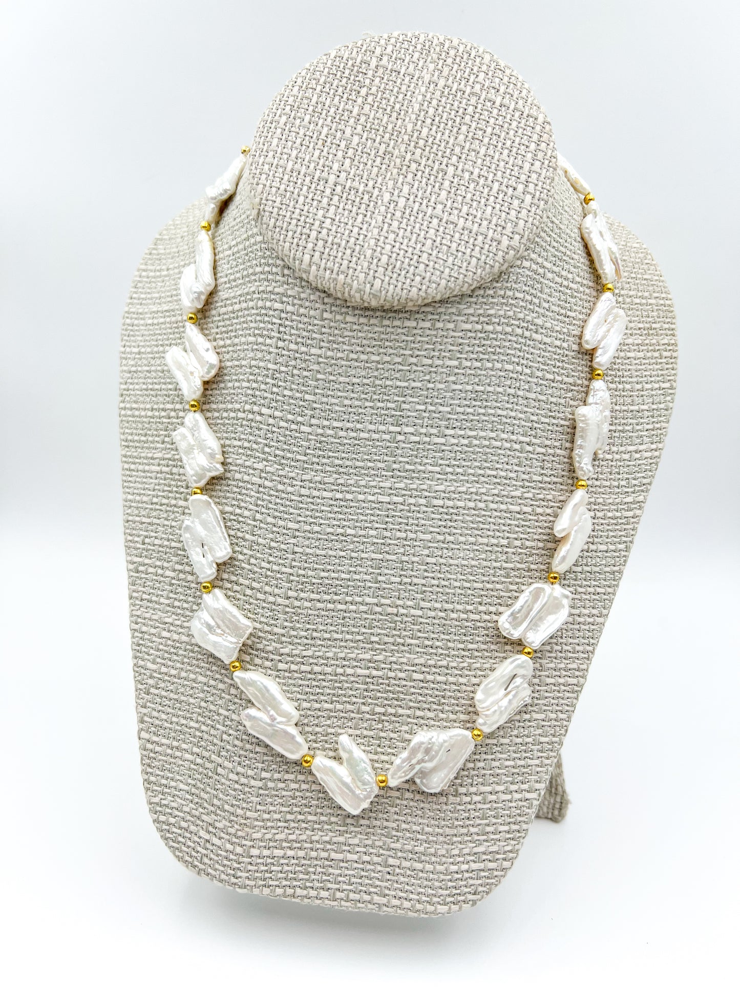 White Freshwater Pearl Necklace