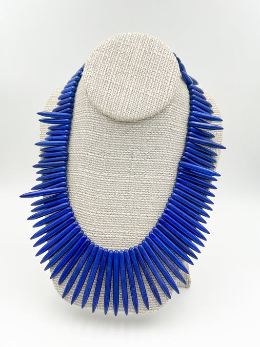 Lapis Howlite Necklace