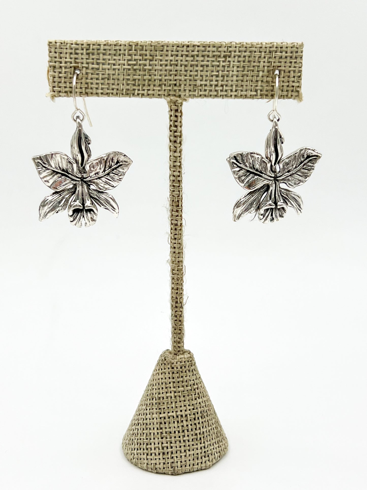 Sterling Silver Lily Flower Earring
