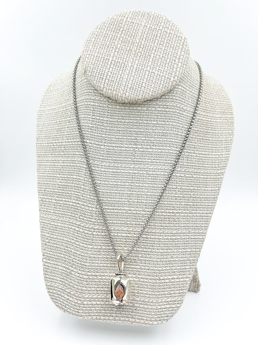 Sterling Silver Tulip Pendant