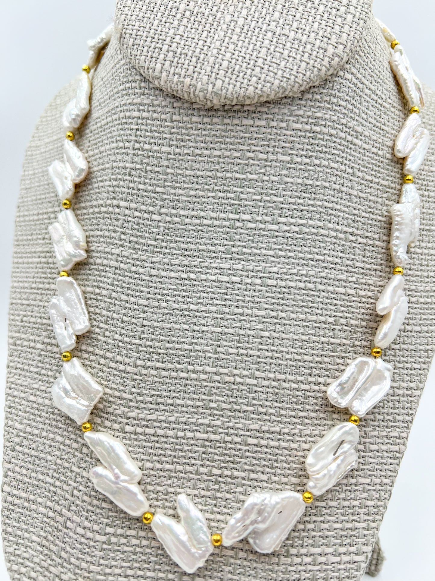 White Freshwater Pearl Necklace