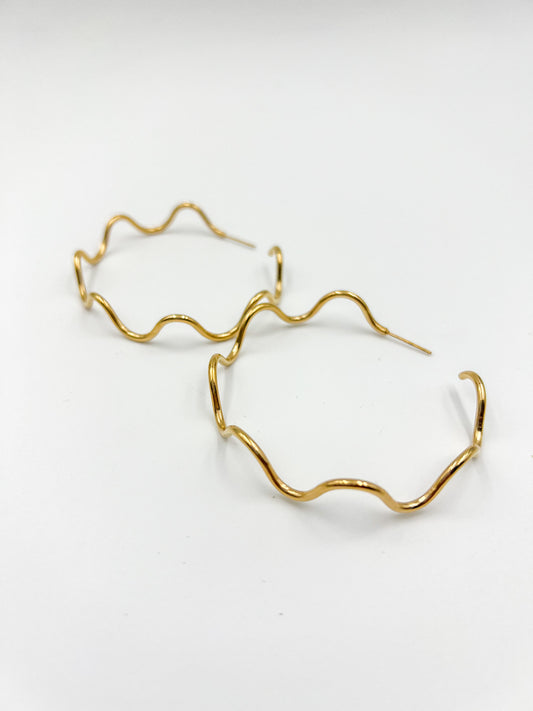 Grace Hoop Earrings