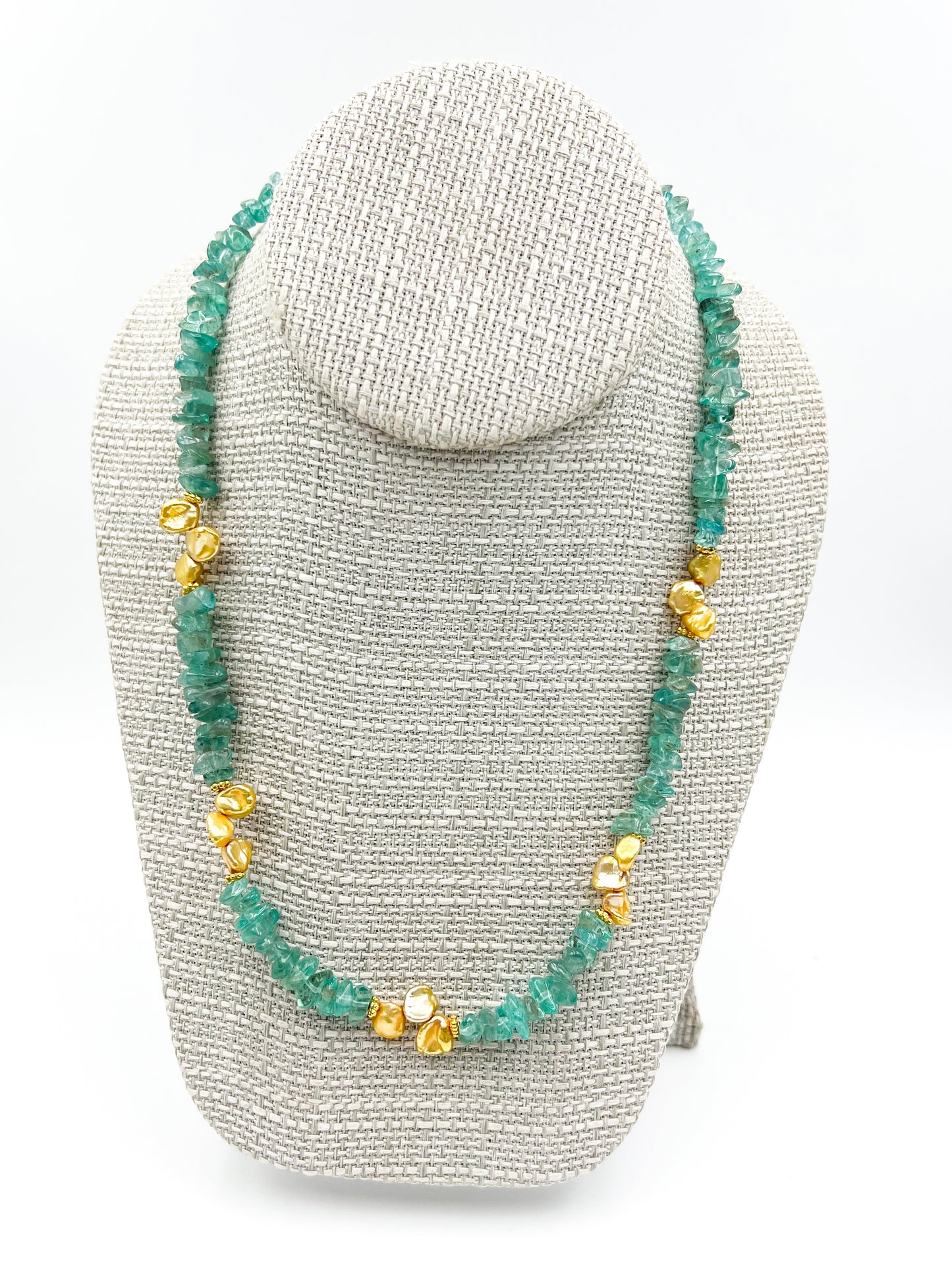 Turquoise Apatite Necklace