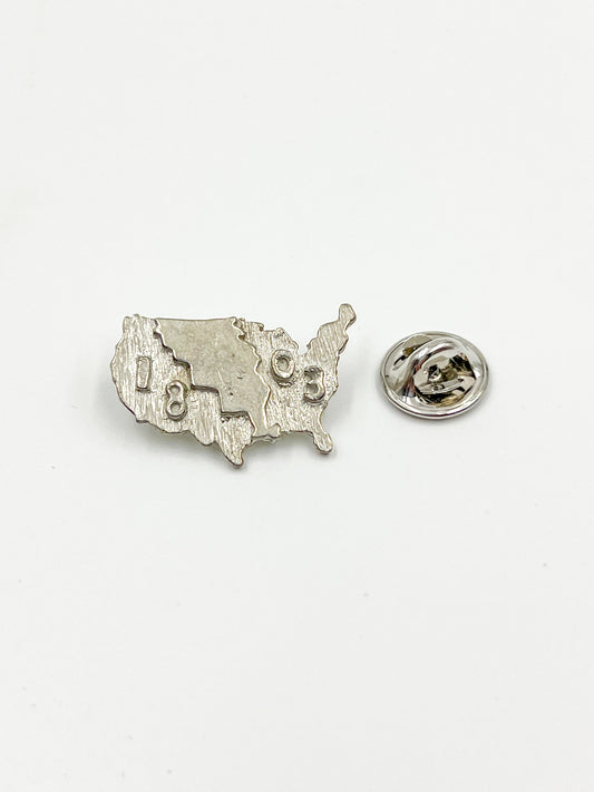 Louisiana Purchase 1803 Pin