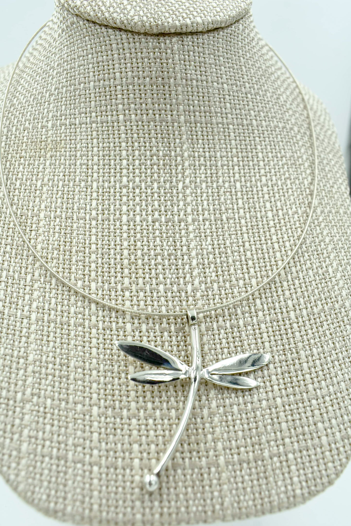 Sterling Silver Dragonfly Necklace