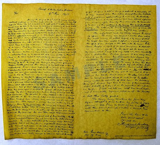 War of 1812 - Jackson Report