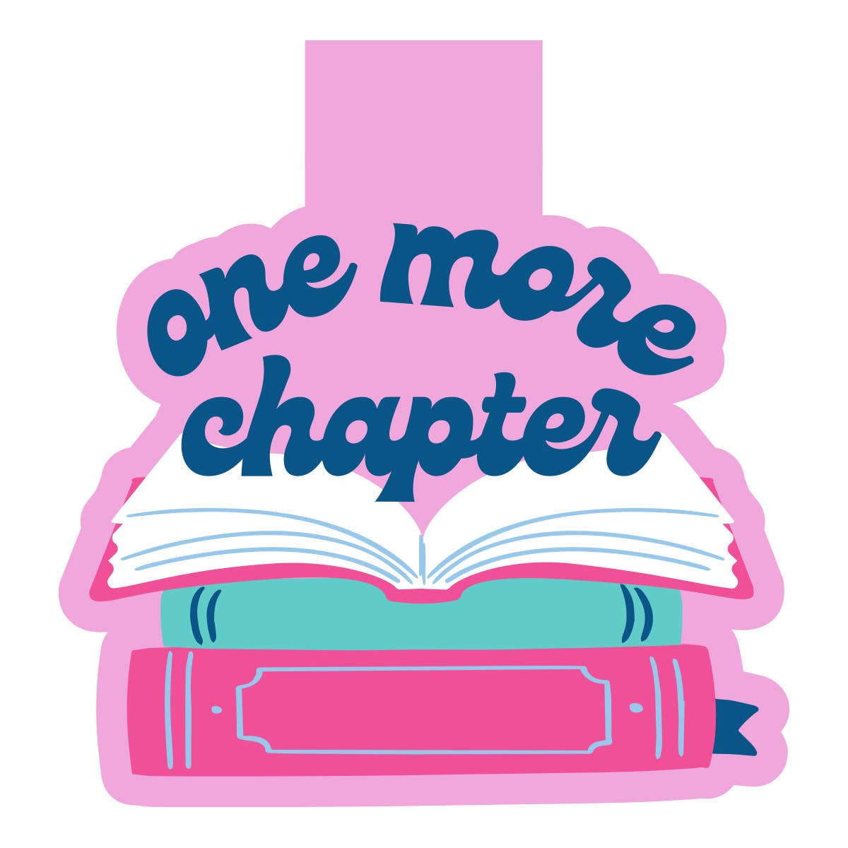 "One More Chapter" Magnetic Bookmark
