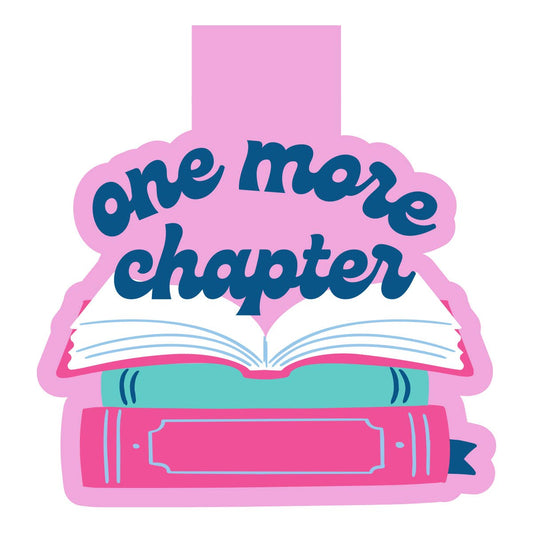 "One More Chapter" Magnetic Bookmark