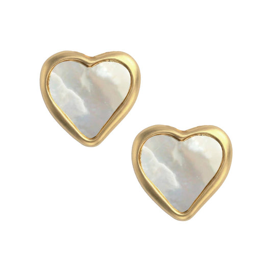Heart Stud Earrings