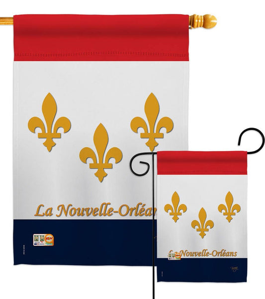 Cit of New Orleans Garden Flag