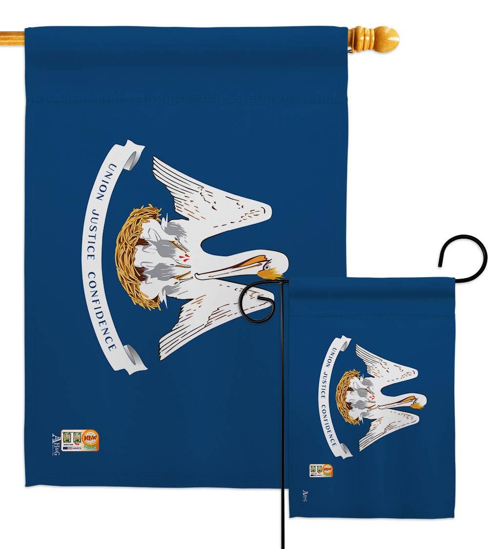 Louisiana State Garden Flag