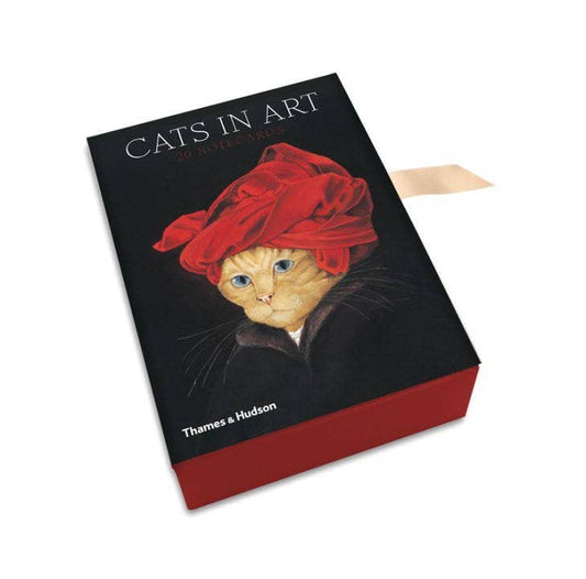 Notecard Box Set: Cats in Art