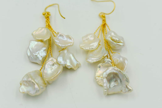 Keshi Pearl Earring