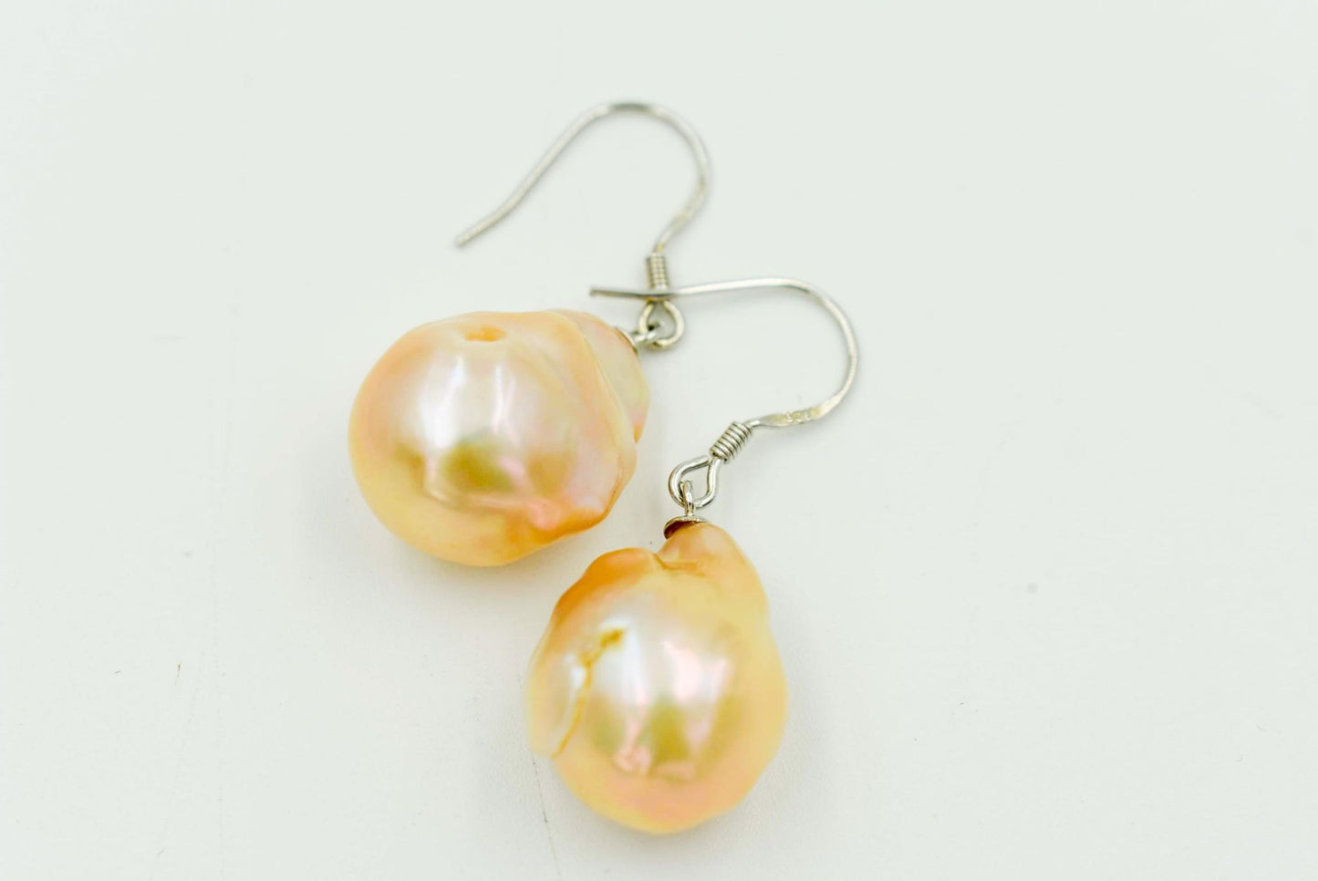 Natural Baroque Pearl Earring