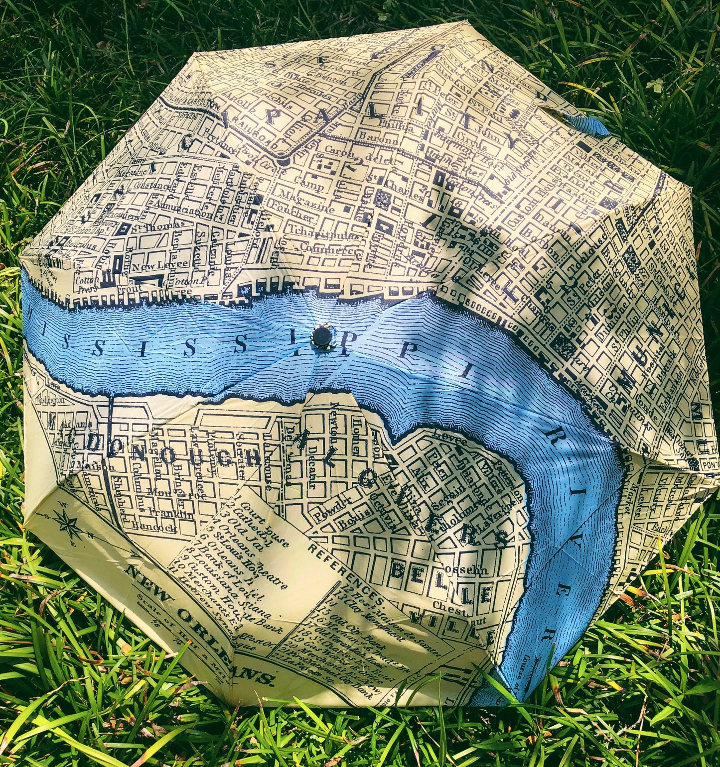 Crescent City Map Umbrella