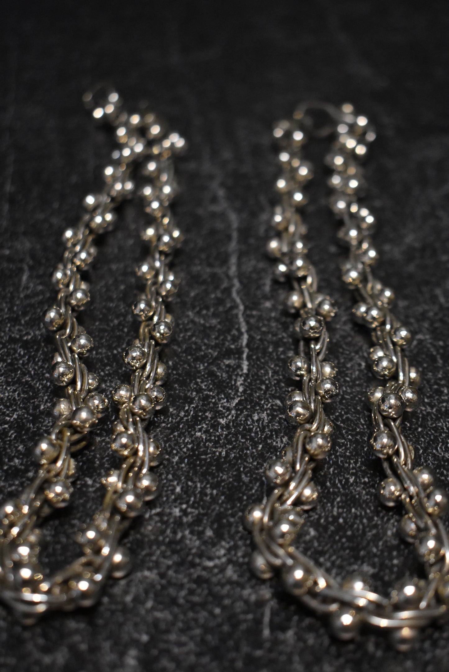Spratling Silver Triple Link Necklace