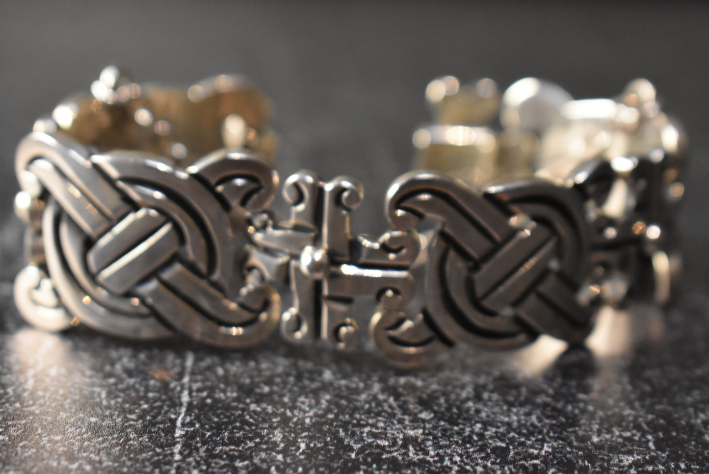 Spratling Silver Cross Bracelet