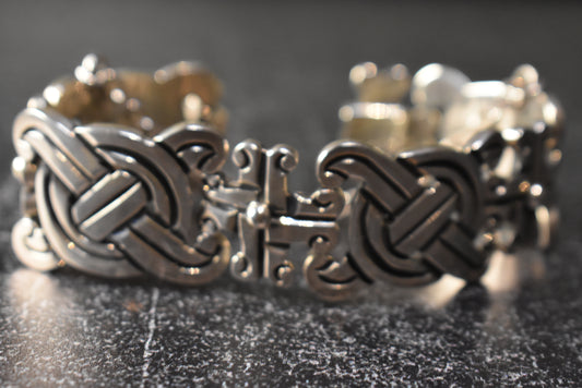 Spratling Silver Cross Bracelet