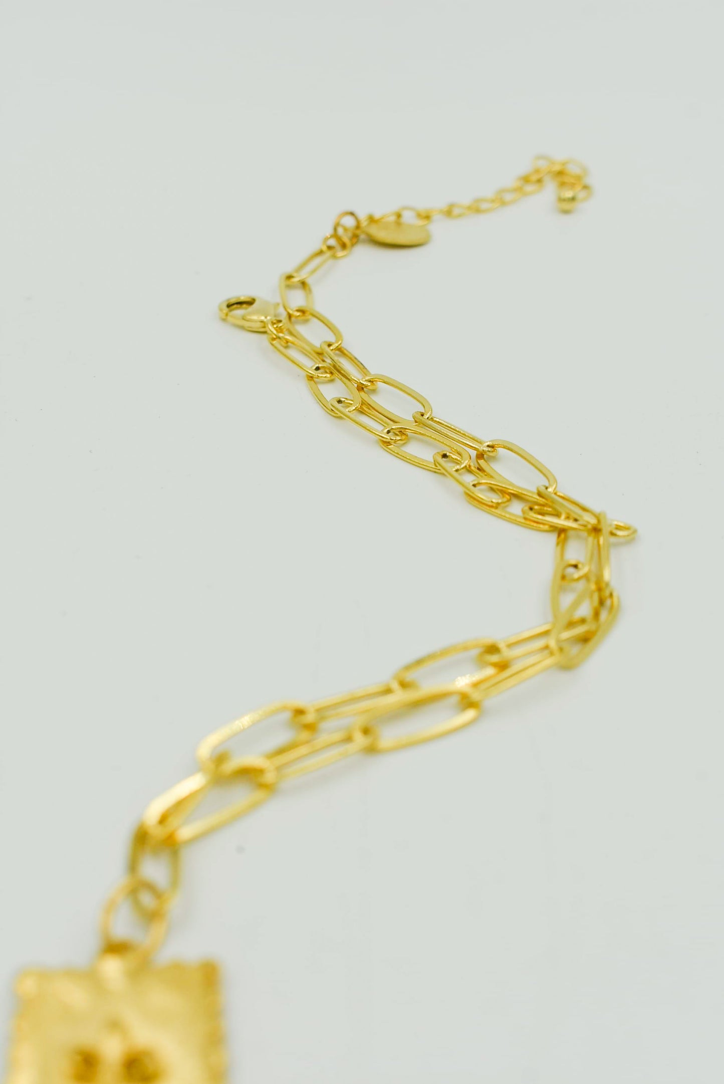 Fleur De Lis Paperclip Necklace