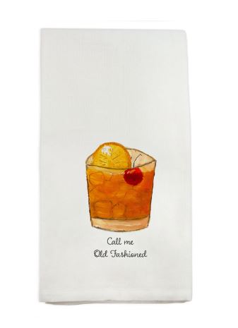 Call Me Old Fashion Kitchen Towel 100% cotton Dimensions 20x25 in. ​Care: machine wash, tumble or line dry