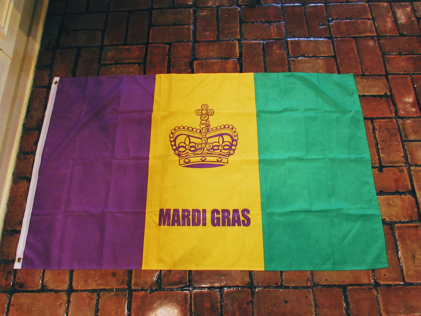 Mardi Gras Flag