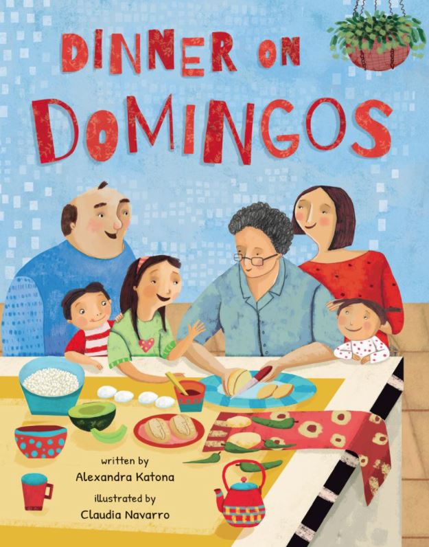 Dinner on Domingos Hardover Book For Children