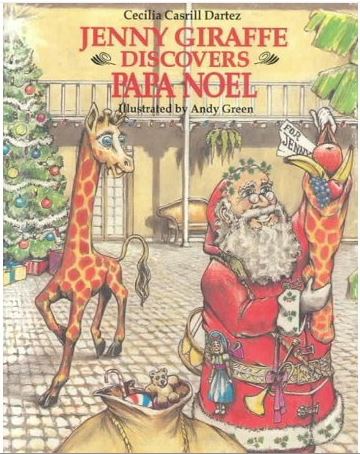 Jenny Giraffe descubre a Papa Noel